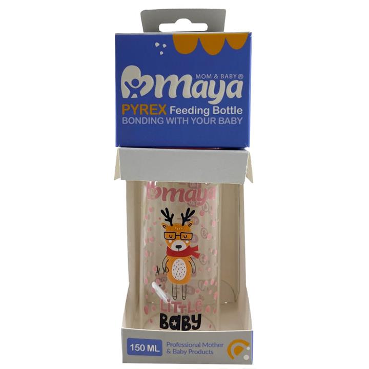 شیشه شیر پیرکس 150میل گوزن خال دار مایا Maya